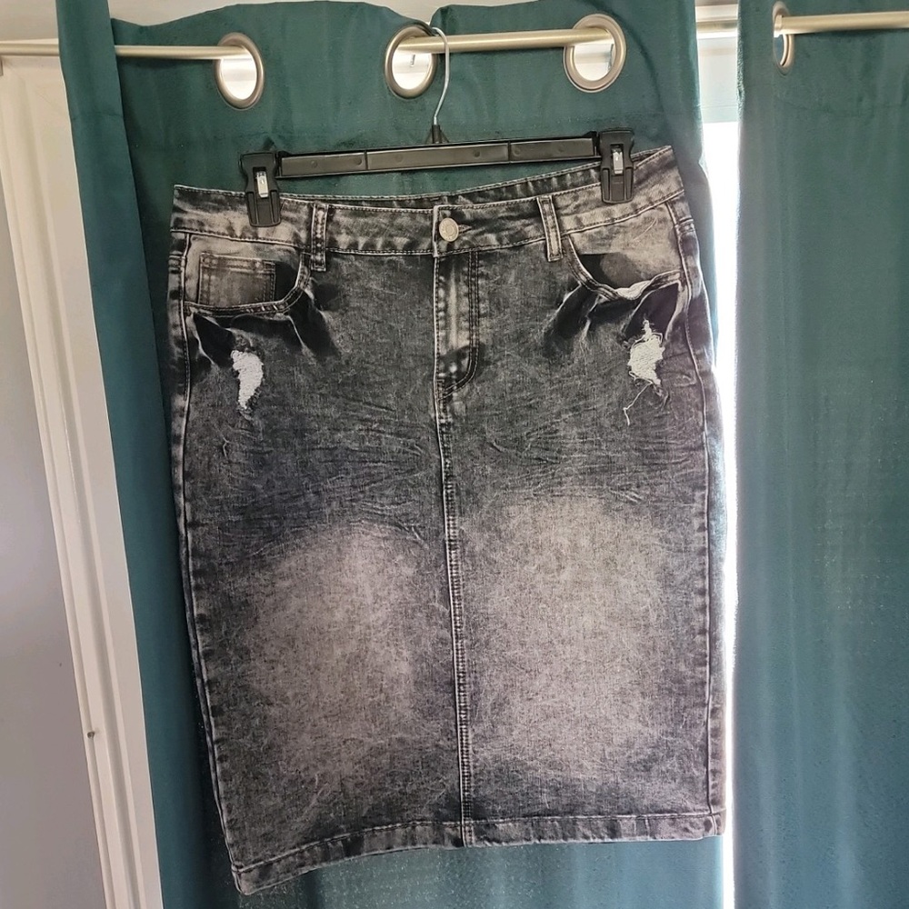 NWOT XL BE-GIRL jean skirt